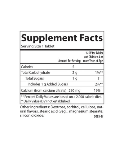 Kids Chewable Calcium - 60 tabs