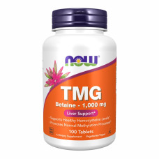ТМГ (Триметилгліцин) ,TMG 1000mg - 100 tabs