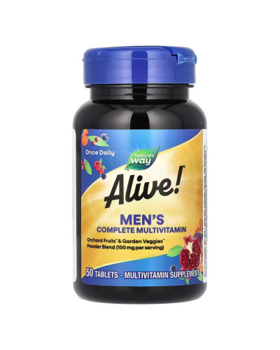 Мультивітаміни для чоловіків, Men's Complete Multivitamin - 50 tabs