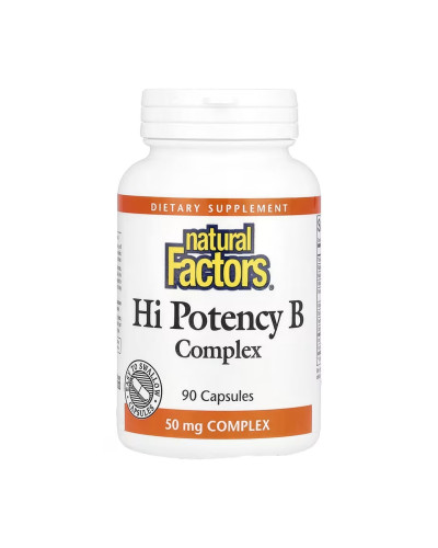 Hi Potency B Complex 50mg - 90 caps