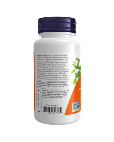 Екстракт зеленого чаю, EGCg Green Tea Extract 400mg - 180 vcaps
