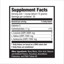 BCAA Powder 12000 - 7.6g Orange Sample