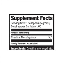 Creatine Monohydrate - 300g Unflavoured