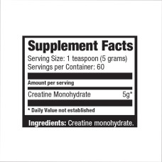 Creatine Monohydrate - 300g Unflavoured