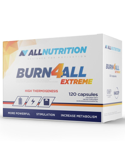 Жироспалювач, Burn4all - Extreme - 120caps