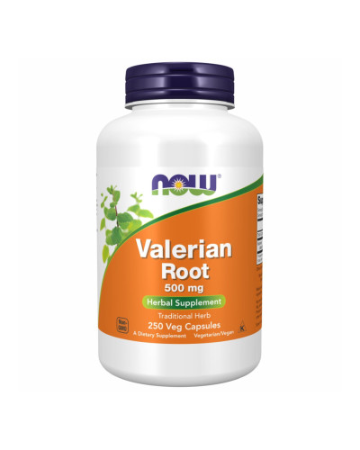 Корінь валер'яни, Valerian Root 500mg - 250 vcaps