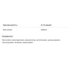Beta Alanine - 500g Raspberry Strawberry