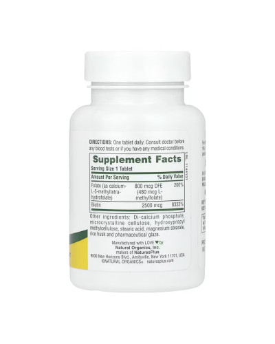Biotin & Folate - 30 tabs