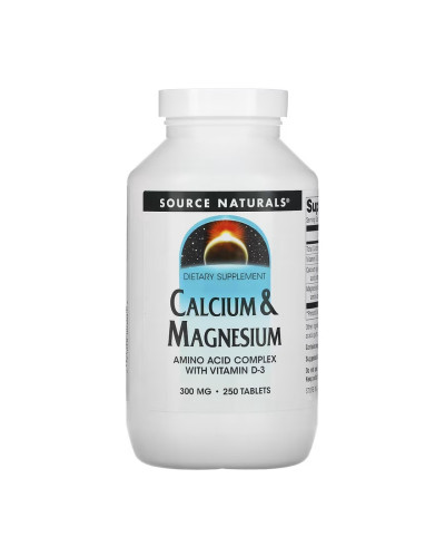 Calcium & Magnesium 300mg - 250 tabs