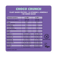 Батончики, Fizi Mood Booster - 12x40g Choco Crunch