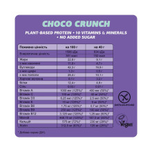 Батончики, Fizi Mood Booster - 12x40g Choco Crunch