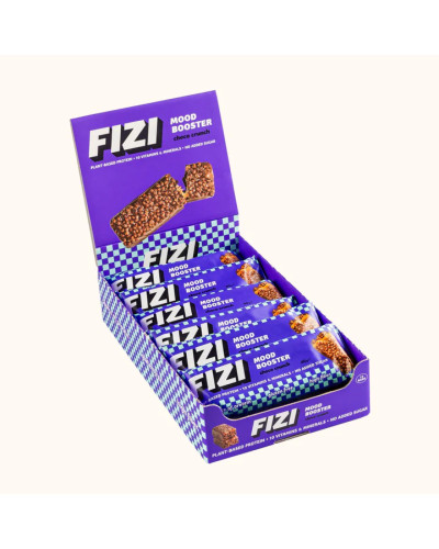 Батончики, Fizi Mood Booster - 12x40g Choco Crunch