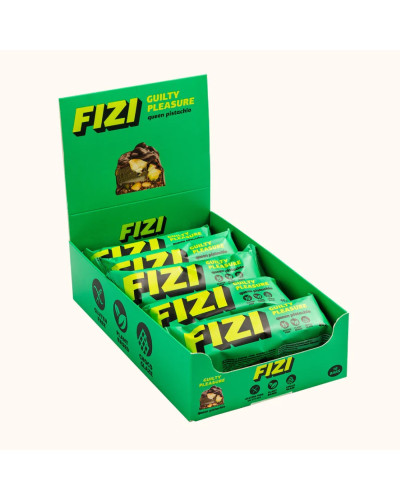 Fizi Protein Bar Guilty Pleasure - 10x45g Queen Pistachio