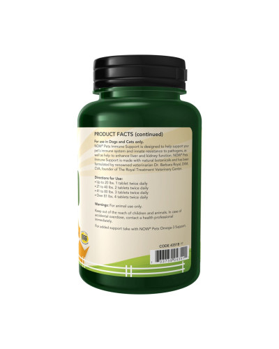 Immune Support Chewable for Dogs & Cats - 90 tabs