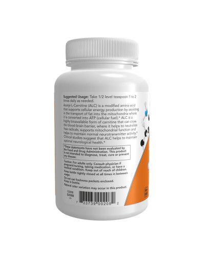 Acetyl L-Carnitine Pure Powder - 85g