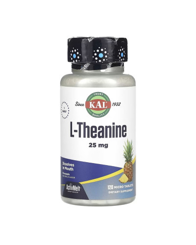 L-Theanine 25 mg - 120 tabs
