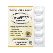 Пробіотики, LactoBif 30 Probiotics - 60 veg caps
