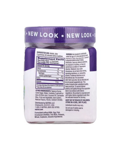 Melatonin 10mg - 60 gummies