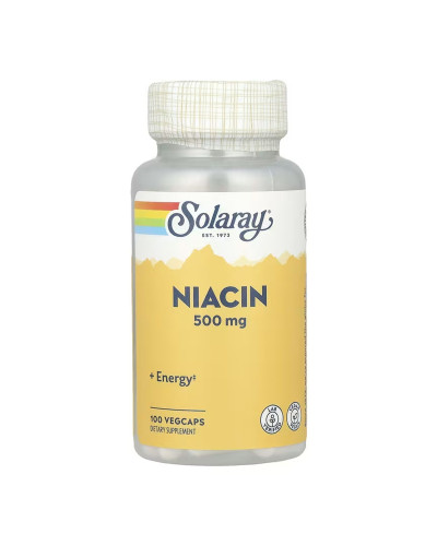 Niacin 500mg - 100 vcaps