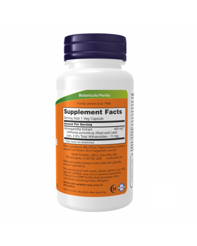 Ashwagandha 450 mg - 90 vcaps