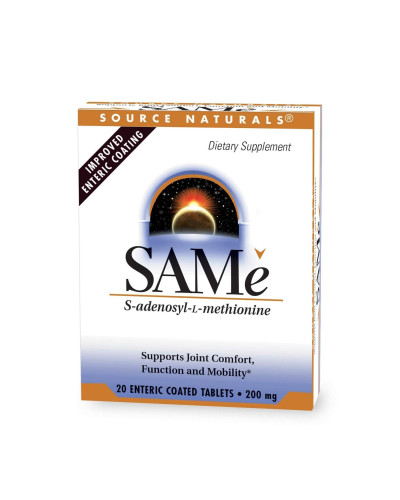 SAMe 200mg Enteric Coated - 20 tabs