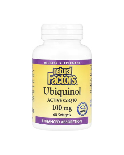 Ubiquinol CoQ10 100mg - 60 softgels