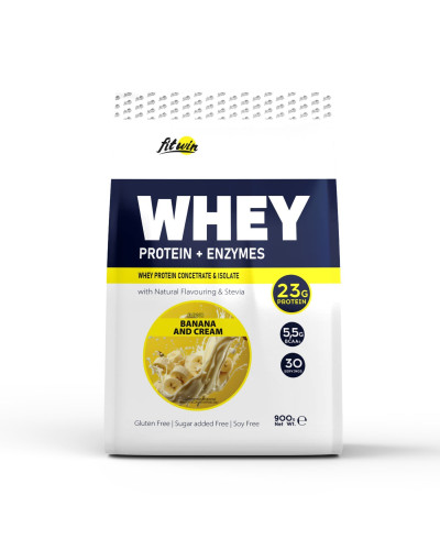 Сироватковий протеїн, Whey - 900g Banana and Cream