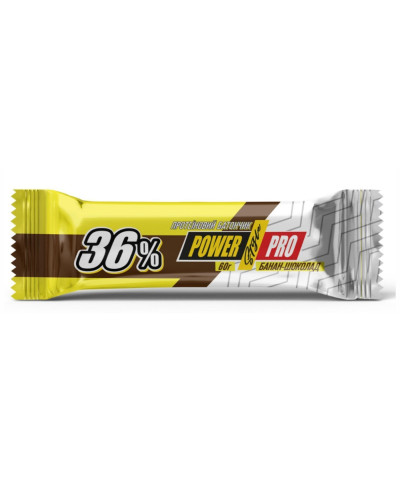Protein Bar 36% - 20x60g Banan Chocolate