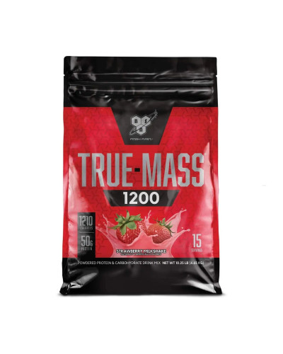True Mass 1200 - 4730g Strawberry Milkshake