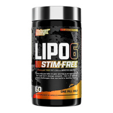 Жироспалювач, Lipo-6 STIM-FREE - 60 caps