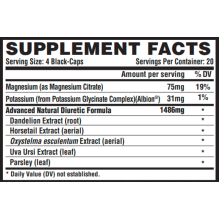 Жироспалювач, Lipo-6 Black Diuretic - 80ct
