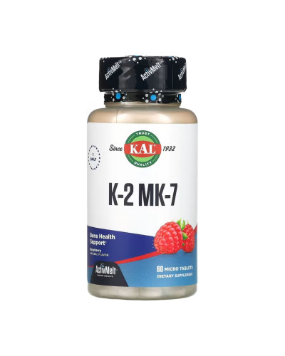Вітамін К2 (МК-7), K-2 MK-7 ActivMelt 100 mcg - 60 tabs