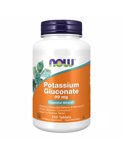 Калій Глюконат, Potassium Gluconate 99mg - 250 tabs
