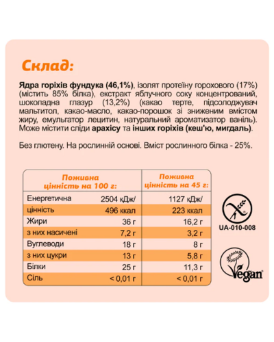 Протеїнові батончики, Mini Box Protein - 4x45g