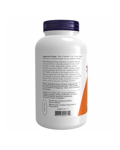 M.S.M 1500mg - 200 tabs