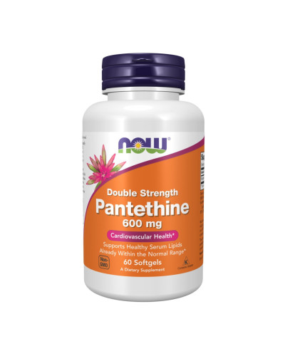 Пантетин, Pantethine 600mg - 60 softgels