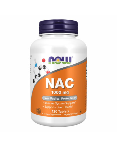 N-Ацетилцистеїн, N-Acetyl-Cysteine 1000mg - 120 tabs