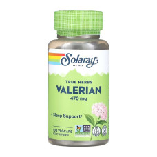 Корінь Валеріани, Valerian Root 470mg - 100 vcaps
