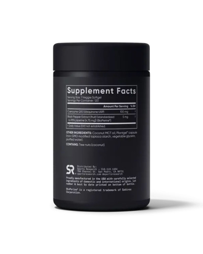 Коензим Q10, CoQ10 100mg - 120 veg softgels