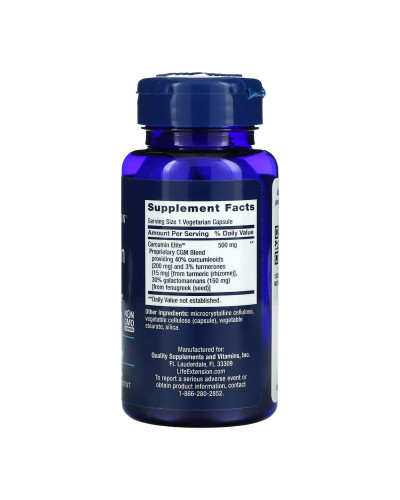 Куркумін, Curcumin Elite™ Turmeric Extract - 30 vcaps