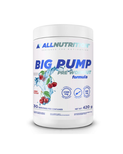 Big Pump Pre Workaut Formula - 420g Cherry