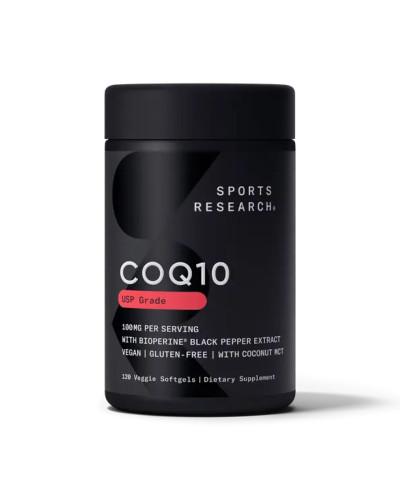 Коензим Q10, CoQ10 100mg - 120 veg softgels