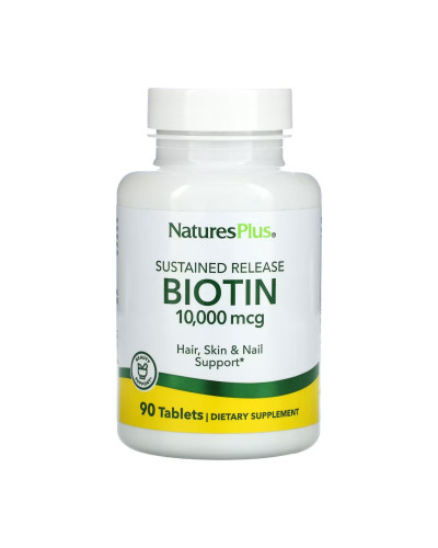 Біотин, Biotin 10000 mcg - 90 tabs