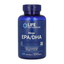 Риб'ячий жир, Mega EPA/DHA Omega-3 Fish Oil - 120 softgels