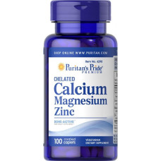 Кальцій Магній Цинк, Calcium Magnesium Zinc - 100caps