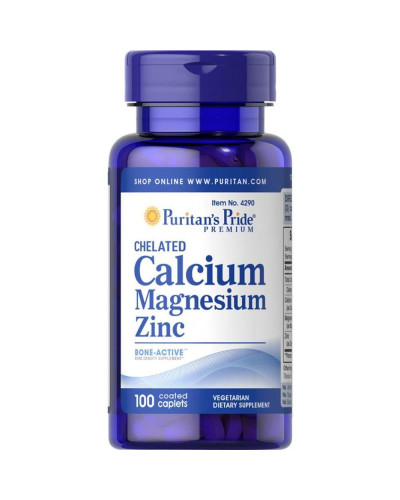 Кальцій Магній Цинк, Calcium Magnesium Zinc - 100caps