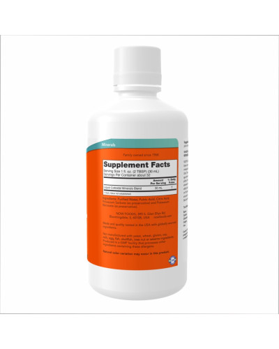 Колоїдні мінерали, Colloidal Minerals Liquid - 32oz
