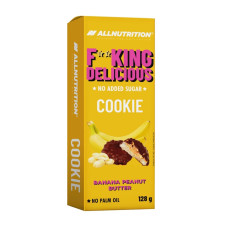 Фітнес печиво, Fitking Delicious Cookie - 128g Banana Peanut Butter