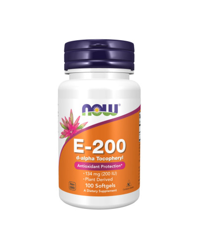 Vitamin E-200 D-Alpha Tocopheryl - 100 softgels