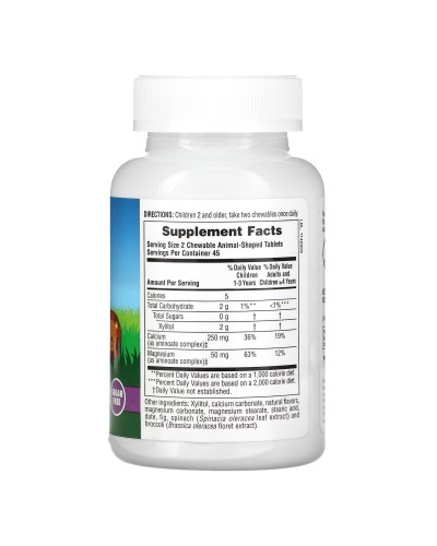 Кальцій для дітей, Sugarfree Calcium chewable - 90 tabs